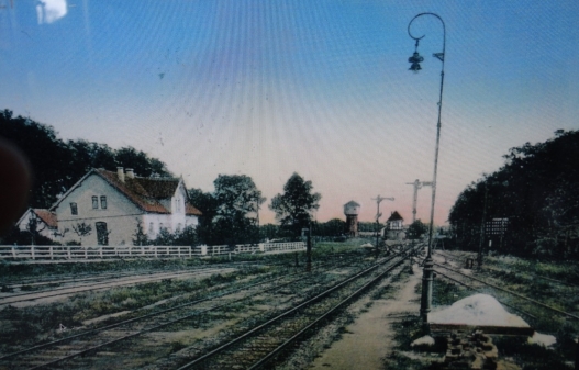 Frühere Bahnhofsgeschichte von Ocholt