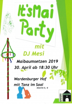 It's Mai-Party - Großes Fest unterm Maibaum