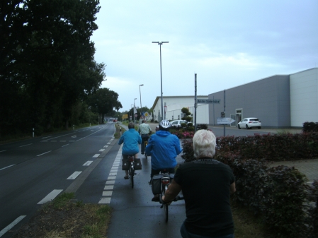 Fahrradtour des SoVD OVB Augustfehn 20.07.2019