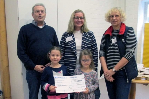 Bürgerverein Etzhorn ist spendabel – Spende für den Kindergarten