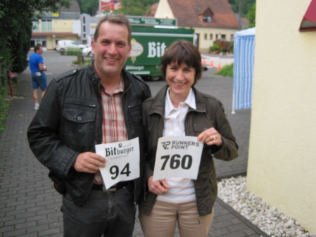 Abholung der Startunterlagen