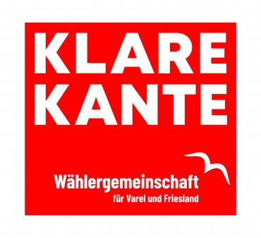 Logo der KLAREN KANTE - Wählergemeinschaft für Varel und Friesland
