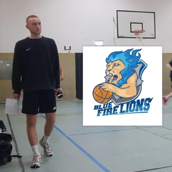 Marlon Hollerung ist neuer Coach der Blue Fire Lions III