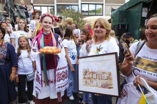 Fest zum Nationalfeiertag der Ukraine in Oldenburg
