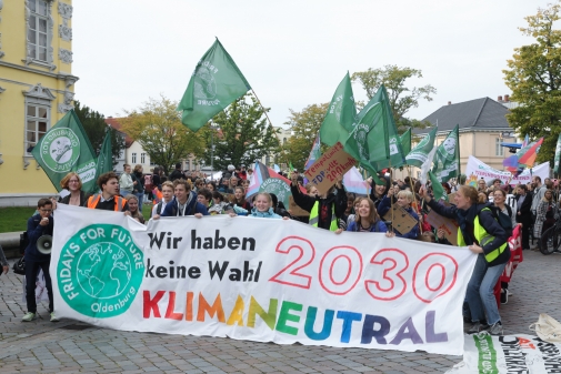 Klimastreik in Oldenburg - Fridays for Future