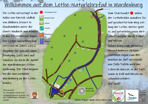 Eröffnung des Lethe-Naturlehrpfades in Wardenburg