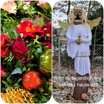 „Weihnachtliche Gruß-Figur“