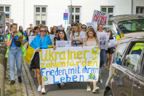 Ukraine-Demo in Oldenburg
