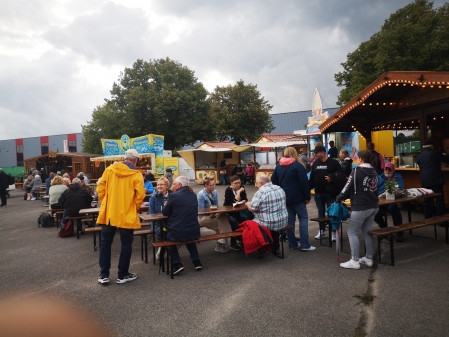 Heute Premiere - gutes Wetter vorhergesagt - Abendkasse