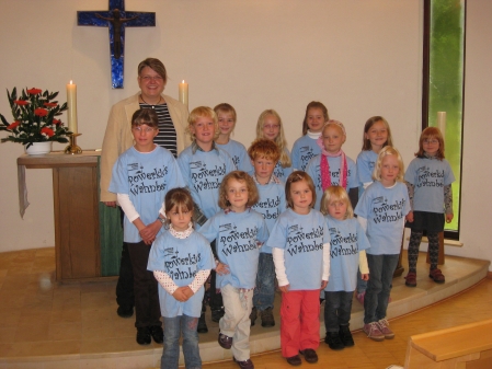 Powerkids Wahnbek mit Chorleiterin Sabine Freundt
