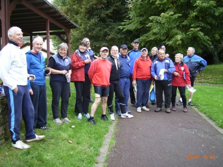Beim Start in Hann.Münden