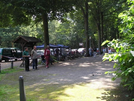 Der Bouleplatz im Krandel