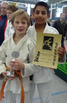 Tjado Ganders und Moritz Swiontek