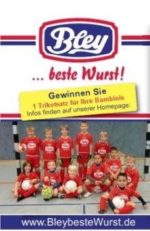 Bley verlost fünf Trikotsätze