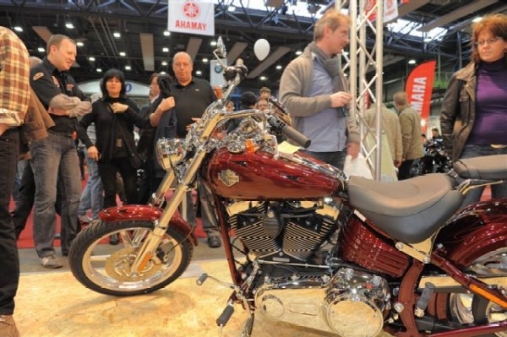 Harley Davidson fasziniert durch außergewöhnliche Modelle auf der MOTORRAD SHOW in Oldenburg
