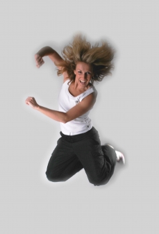 Fitnesstrainerin Antonia Hartung