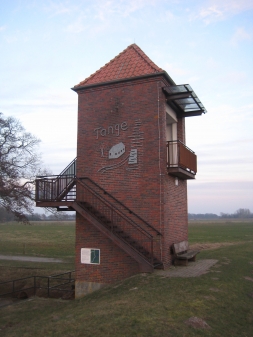 Pumpwerk Tange mit Aussichtsplattform