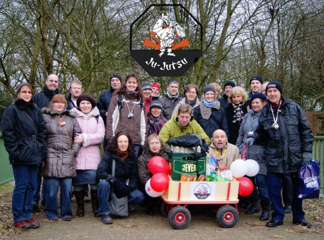 Kohlfahrt der Ju Jutsu Gruppe des Vereins Schwarz Weiß Oldenburg