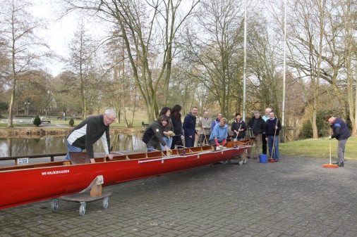 Arbeitsdienst beim Wassersportverein Wildeshausen