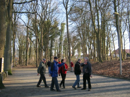 An die Kugel fertig los