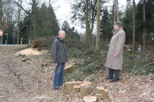 Erich Henkensiefken und Klaus Laumann im Wildenloh