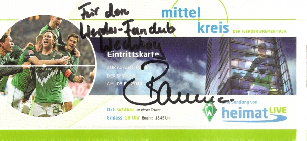 Mittelkreis-Der Werder Bremen Talk