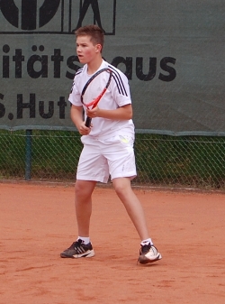 Erfolgreich mit den B Junioren II: Jannis Hinrichs