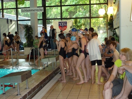 Schwimmwettkampf in Rastede