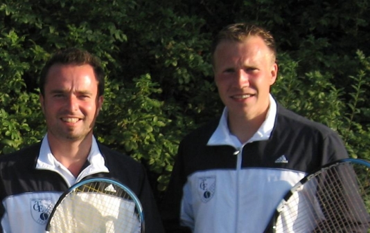 Siegten im Doppel - Ronald Kehr und Mark Gröber