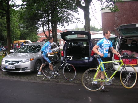 Vorbereitung vor dem Start