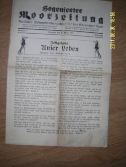 Hogenseeter Moorzeitung