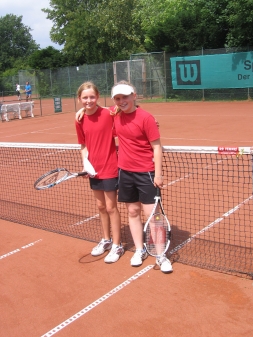 Die erfolgereichen Mädels: Yasmin und Alexandra
