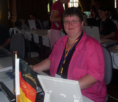 Stefanie Wiele bei der WM in Paris