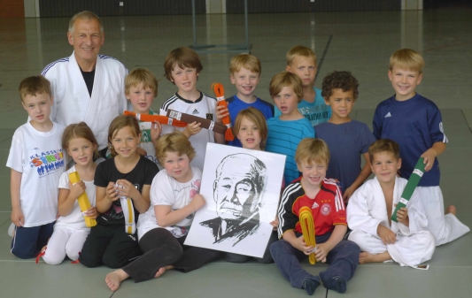 Viel Spaß hatten die Kinder beim Judotraining in Rahmen der Ferienpassaktion 2011 