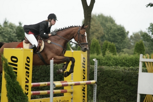 Anika Wemmje auf Heinsgardens Sival; Bild: Wiebke Schneider
