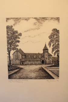 Fritz Hibbeler-vor dem alten Bahnhof in Westerstede