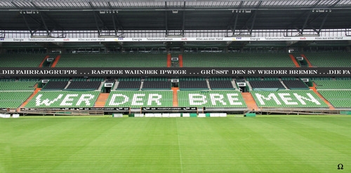 Eine Radtour ins Allerheiligste des SV Werder... (Bild: Friedhelm Ohm)