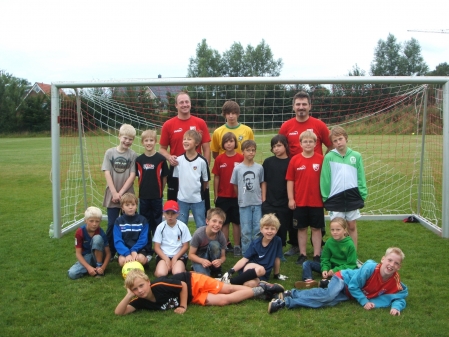 Ferienfußballzeltlager beim TV Metjendorf