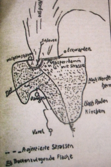 Die erste Darstellung der Trockenlegung, 1932