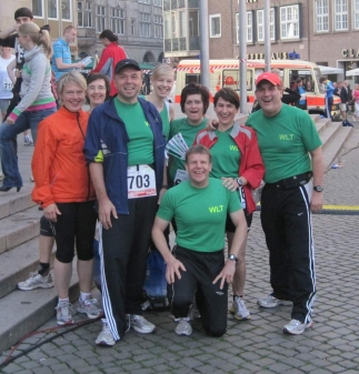 WLT Marathonis und 10km Läufer
