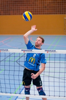 VSG-Diagonalspieler Olaf Kreike zeigte eine starke Leistung.