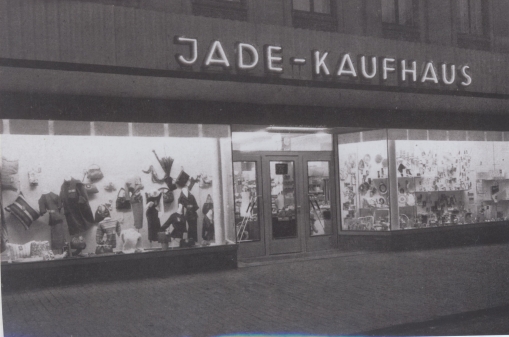 Moderne Schaufenster-Gala im Jahre 1958