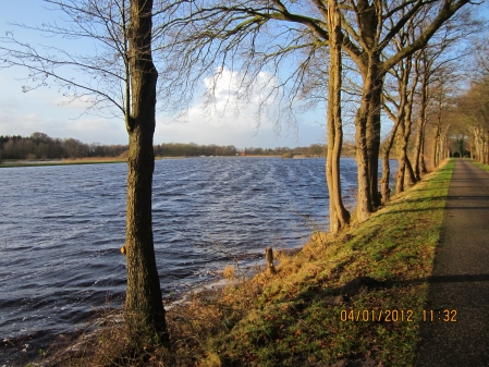 Hochwasser an der Deichstrasse