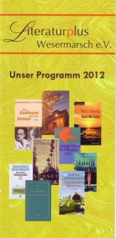 Faltblatt mit Jahresprogramm 2012
