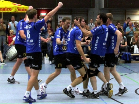 Biss zeigen und endlich wieder jubeln wollen die VSG-Männer am Sonntag im Spiel gegen das Volleyballinternat Frankfurt. 