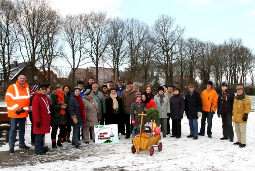 Unsere Gruppe vor dem Start