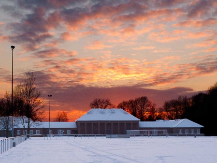 Traumhafter Winter-Horizont in Westerstede (Bild: Christian Bäthge)