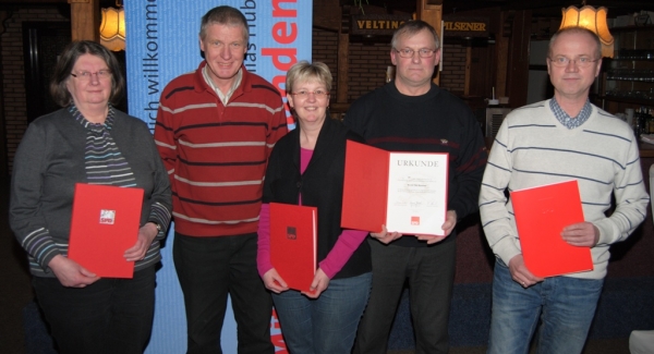 Signe Sutor, Friedrich Hasseler, Rosi Kreklau, Uwe Kreklau, Johannes Lind