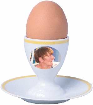 Eier schmecken auch unbemalt....