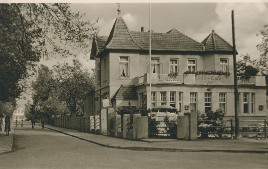 Das Wald Cafe im Jahre 1927